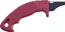 Saw handle PISTOL H-126 Red