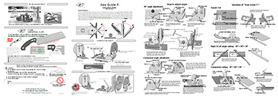 Saw Guide F Instruction