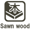 sawn wood